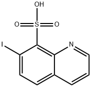 8-Quinolinesulfonic  acid,  7-iodo- Struktur