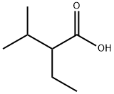 2-ETHYL-3-METHYLBUTANOIC ACID Struktur