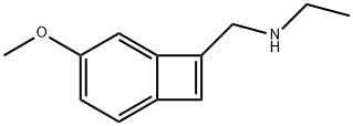 N-Ethyl-4-methoxybicyclo[4.2.0]octa-1,3,5,7-tetrene-7-methanamine 结构式