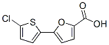 5-(5-Chlorothiophen-2-yl)-furan-2-carboxylic acid Structure