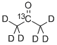 Acetone-2-13C,d6 Structure