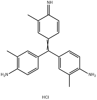 4-[(4-Amino-m-tolyl)(4-imino-3-methylcyclohexa-2,5-dien-1-yliden)methyl]-o-toluidinmonohydrochlorid