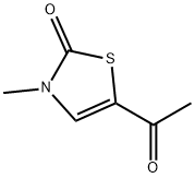 4-Thiazolin-2-one, 5-acetyl-3-methyl- (8CI) 结构式