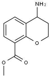 2H-1-Benzopyran-8-carboxylicacid,4-amino-3,4-dihydro-,methylester(9CI) Structure