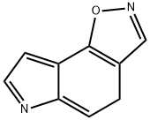 4H-Pyrrolo[2,3-g]-1,2-benzisoxazole(9CI) Struktur