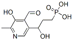 5-(2-phosphonoethyl)pyridoxal Struktur