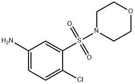 4-Chloro-3-(Morpholinosulfonyl)aniline Struktur