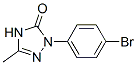 1-(p-Bromophenyl)-3-methyl-1H-1,2,4-triazol-5(4H)-one Structure