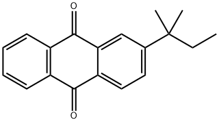 2-(1,1-Dimethylpropyl)anthraquinone Struktur