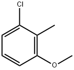 3-氯-2-甲基苯甲醚, 3260-88-6, 结构式