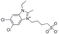 5,6-Dichloro-1-ethyl-2-methyl-3-(4-sulfobutyl)-1H-benzimidazolium inner sal|