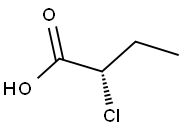 S-2-氯丁酸, 32653-32-0, 结构式
