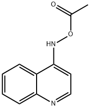 4-acetoxyaminoquinoline Struktur
