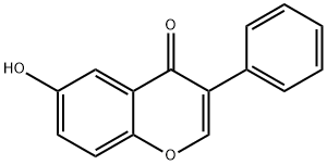 6-Hydroxy-3-phenyl-4H-chromen-4-one Structure