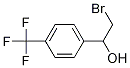 2-broMo-1-(4-(trifluoroMethyl)phenyl)ethanol Struktur