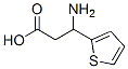 β-アミノチオフェン-2-プロピオン酸 化学構造式