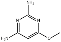 2,6-二氨基-4-甲氧基嘧啶 结构式