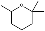 tetrahydro-2,2,6-trimethyl-2H-pyran 结构式