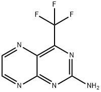 4-(Trifluoromethyl)-2-pteridinamine Structure