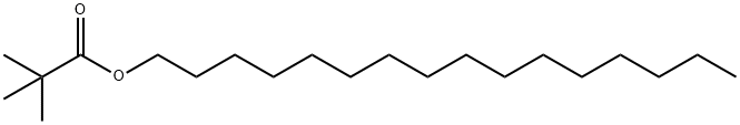 2,2-Dimethylpropionic acid, hexadecyl ester Structure