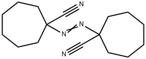 1,1'-Azobis(cycloheptanecarbonitrile) Structure