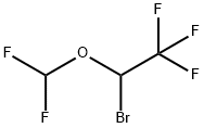 1-Bromo-1-(difluoromethoxy)-2,2,2-trifluoroethane Structure