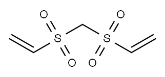 双(乙烯砜基)甲烷 结构式