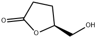 (S)-(+)-γ-ヒドロキシメチル-γ-ブチロラクトン 化学構造式