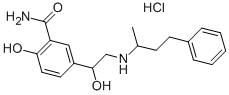 Labetalol hydrochloride Structure