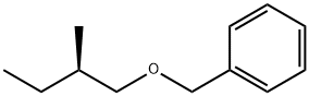(-)-[(2-methylbutoxy)methyl]benzene Struktur