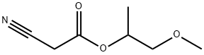 2-甲氧基氰基乙酸异丙酯 结构式