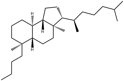 4,5-secocholestane Struktur