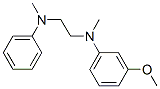 N-(3-Methoxyphenyl)-N,N'-dimethyl-N'-phenyl-1,2-ethanediamine Struktur