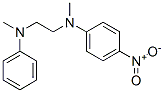 N,N'-Dimethyl-N-(p-nitrophenyl)-N'-phenylethylenediamine Struktur