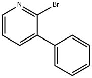 2-BROMO-3-PHENYLPYRIDINE Structure