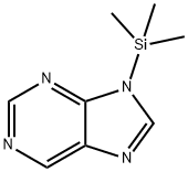 9-Trimethylsilyl-9H-purine 结构式