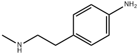 4-(2-METHYLAMINO-ETHYL)-PHENYLAMINE Struktur