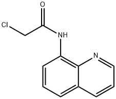 N1-(8-QUINOLYL)-2-CHLOROACETAMIDE 结构式