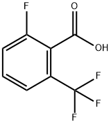 2-氟-6-(三氟甲基)苯甲酸 结构式