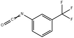 3-(三氟甲基)异氰酸苯酯, 329-01-1, 结构式