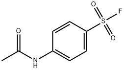 4-(アセチルアミノ)ベンゼンスルホニルフルオリド 化学構造式