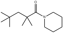 1-(2,2,4,4-Tetramethylvaleryl)piperidine Structure