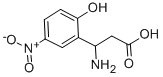 3-AMINO-3-(2-HYDROXY-5-NITRO-PHENYL)-PROPIONIC ACID Structure