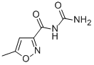 N-(Aminocarbonyl)-5-methyl-3-isoxazolecarboxamide Structure
