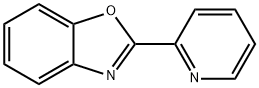2-(2-ピリジル)ベンゾオキサゾール 化学構造式