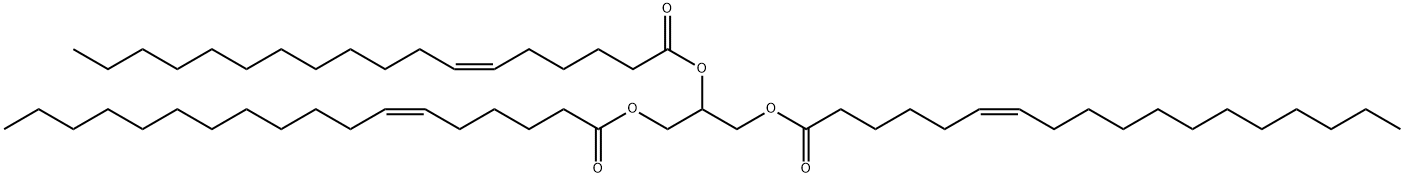 三岩芹酸甘油酯 结构式