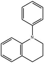 1-フェニル-1,2,3,4-テトラヒドロキノリン 化学構造式