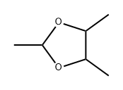 2,4,5-trimethyl-1,3-dioxolane Structure