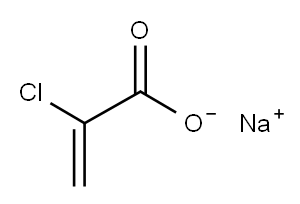 2-Chloroacrylic acid sodium salt Structure