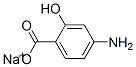 Sodium4-Aminosalicylate Struktur